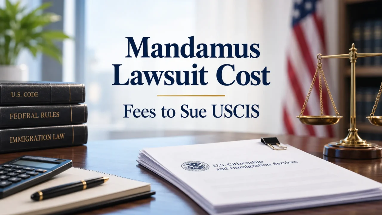Mandamus Lawsuit Cost: How Much Does It Cost to Sue USCIS?